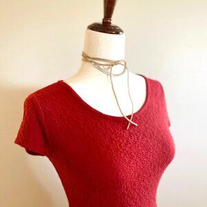 Size Small Red Skater Dress